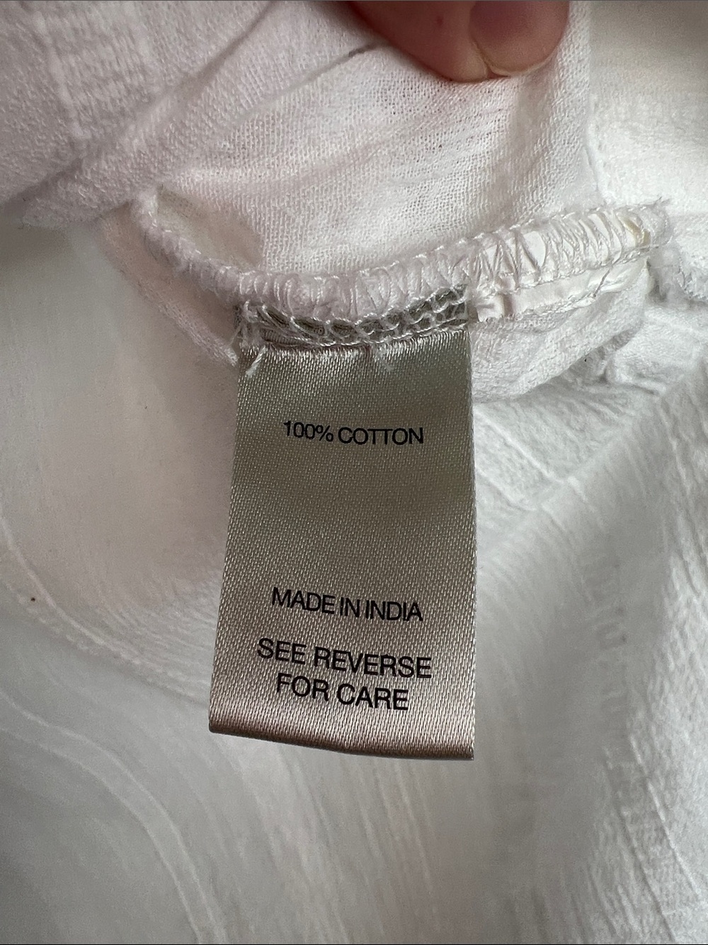 BKE White Vertical Stripe Button-Down Shirt/ Swim Cover Up Top- Size Small - Picture 9 of 10